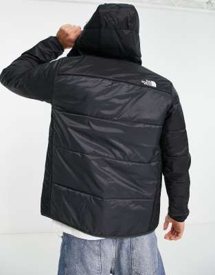 grey north face windbreaker