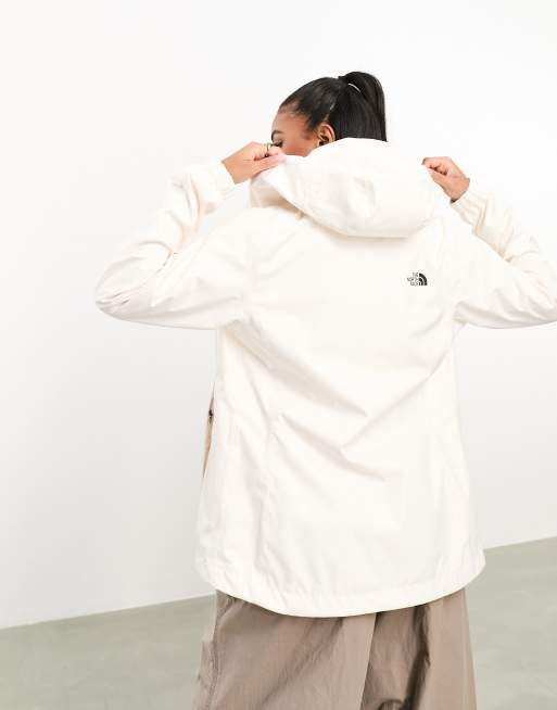 The North Face – Quest – Wasserdichte Jacke in Cremeweiß mit Kapuze, 4 von 4