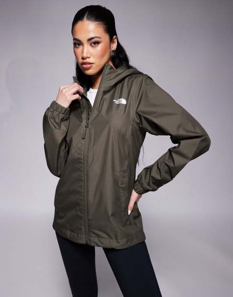 The North Face - Quest - Waterbestendig jack met logo in kaki - view 1