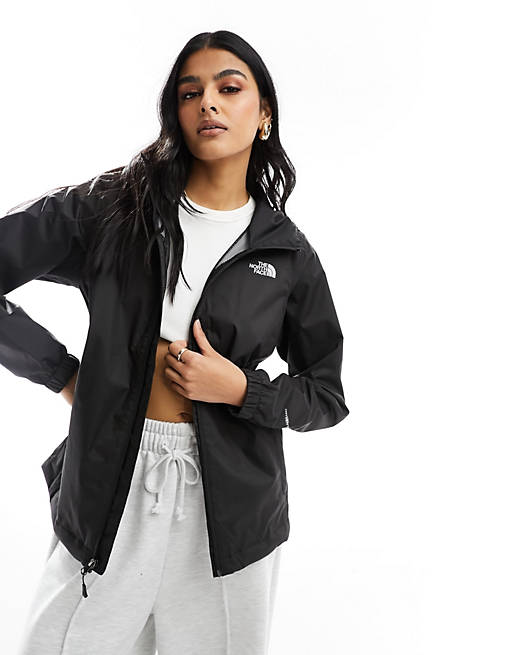 The North Face Quest waterproof hooded jacket in black | ASOS