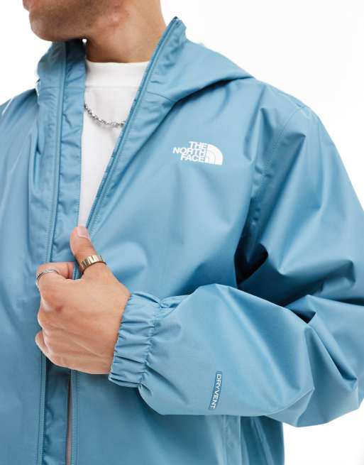 The North Face Quest waterproof jacket in light blue ASOS