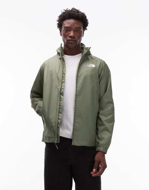 The North Face – Quest – Zielona wodoodporna kurtka z logo - view 1