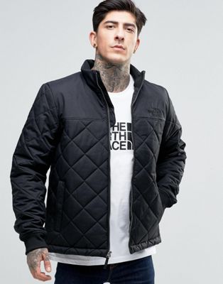 north face quilted bomber jacket