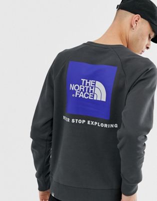 the north face box crew sweatshirt