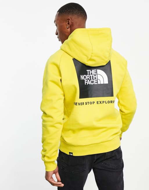 North face raglan box hoodie sale