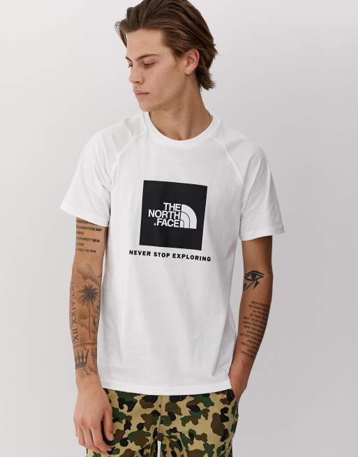 North face on sale raglan t shirt