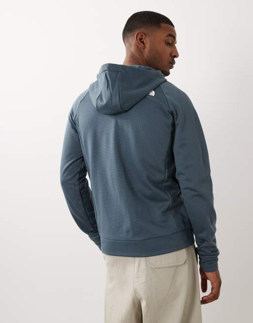 The North Face Reaxion 2.0 full-zip hooded jacket in grey heather, 2 of 5