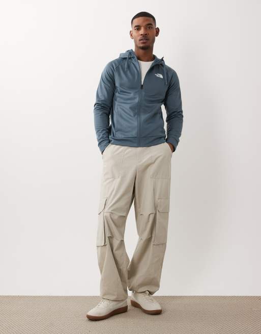 The North Face Reaxion 2.0 full-zip hooded jacket in grey heather, 3 of 5