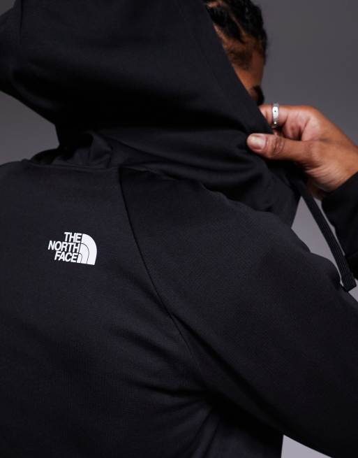 The North Face - Reaxion 2.0 - Jack met rits en capuchon in gemêleerd zwart, 4 van 4