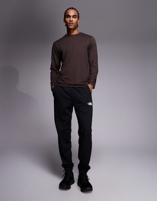 The North Face Reaxion 2.0 trackies in black heather, 2 of 5