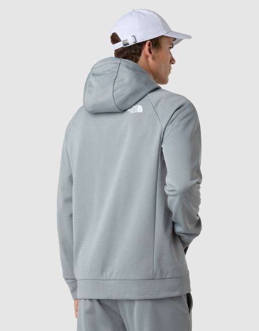 The North Face - Reaxion 2.0 - Veste à capuche zippé - Gris monument foncé chiné, 2 de 4