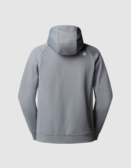 The North Face - Reaxion 2.0 - Veste à capuche zippé - Gris monument foncé chiné, 4 de 4