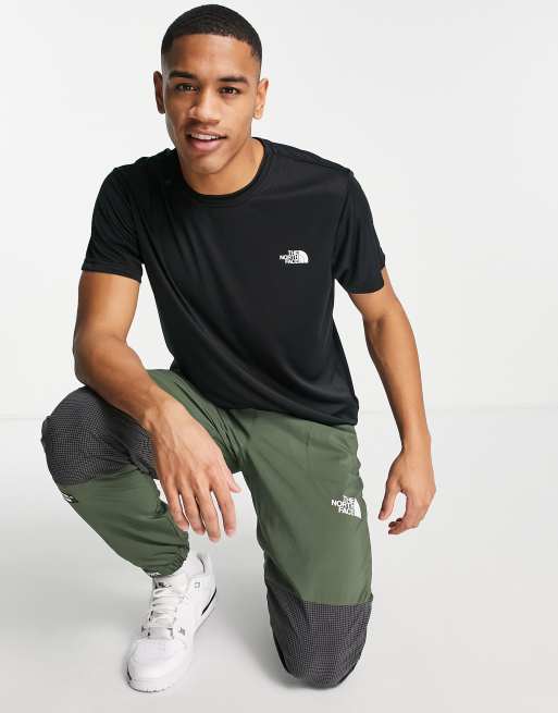 The North Face – Reaxion Amp – Czarny T-shirt, 3 z 4