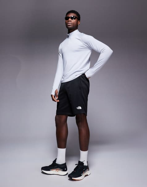 The North Face – Reaxion – Svart shorts med logga i fleece - view 1