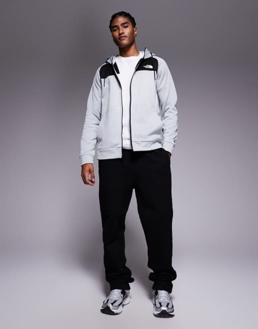 The North Face - Reaxion - Sweat à capuche en polaire - Gris clair High Rise, 2 de 5
