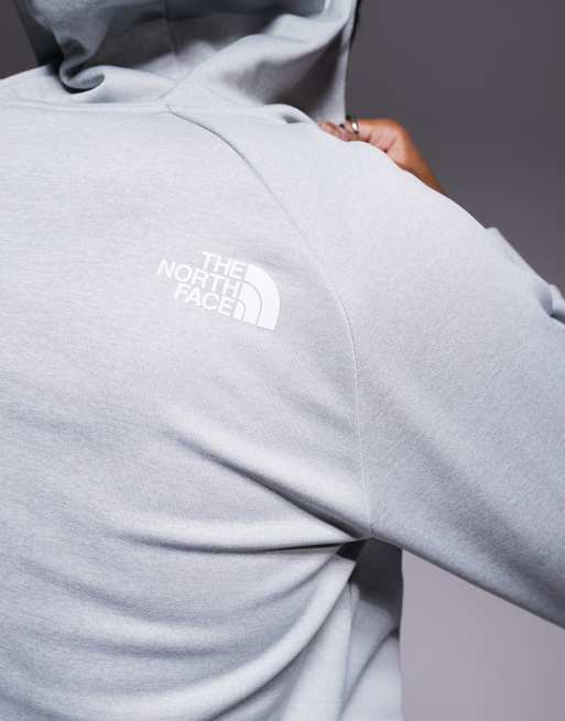 The North Face - Reaxion - Sweat à capuche en polaire - Gris clair High Rise, 3 de 5