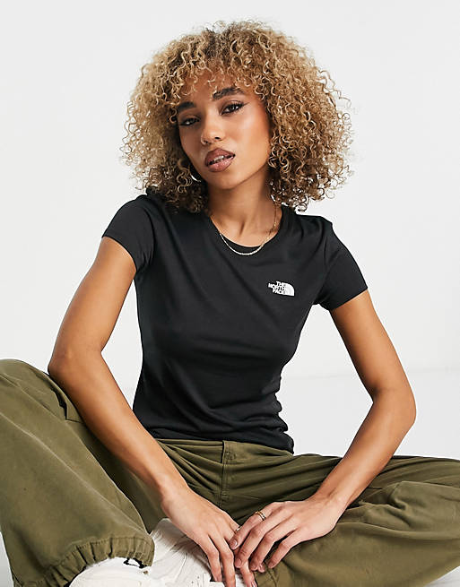  The North Face Reaxion t-shirt in black 