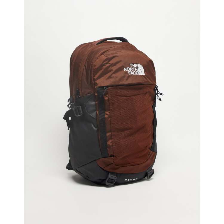 North face cheap backpack brown