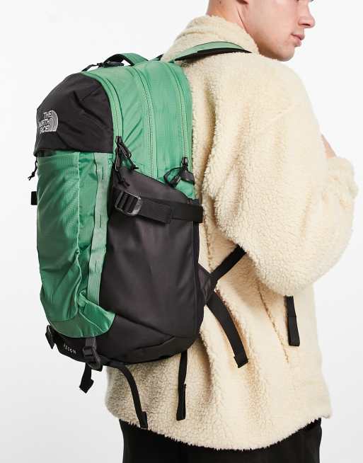 The North Face - Recon - Rugzak in groen en zwart |