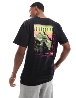 Red Box Aconcagua Heavyweight Graphic Tee in black