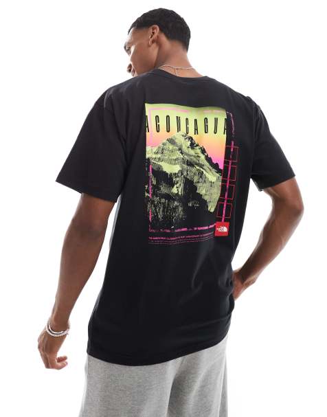 The North Face Red Box Aconcagua Heavyweight Graphic Tee in black - view 1