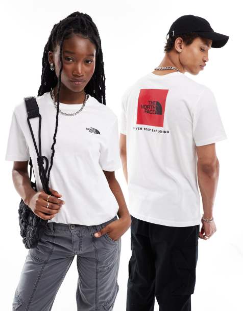 The North Face Red Box back print t-shirt in white - view 1