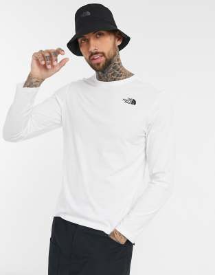 the north face red box tee