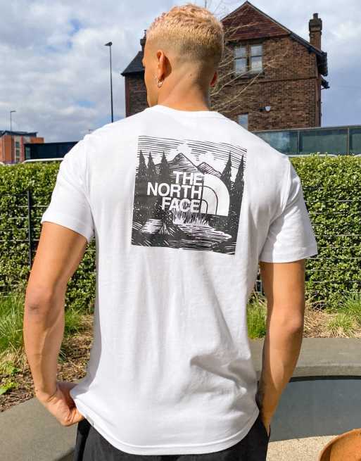 The North Face Red Box Celebration Weisses T Shirt Asos