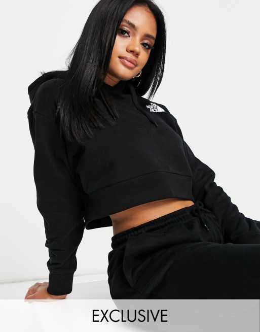 The north face box drop hoodie black sale