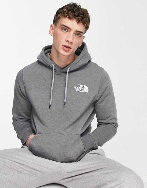 The North Face Red Box hoodie in gray | ASOS