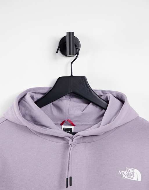 The North Face Red Box Hoodie in paars exclusief bij ASOS ASOS