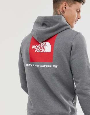north face box logo hoodie