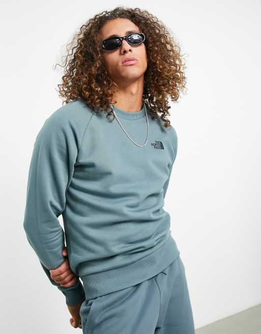 The North Face - Red Box - Raglan sweatshirt in blauw