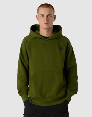 The North Face - Red Box - Sweat à capuche raglan - Vert et noir