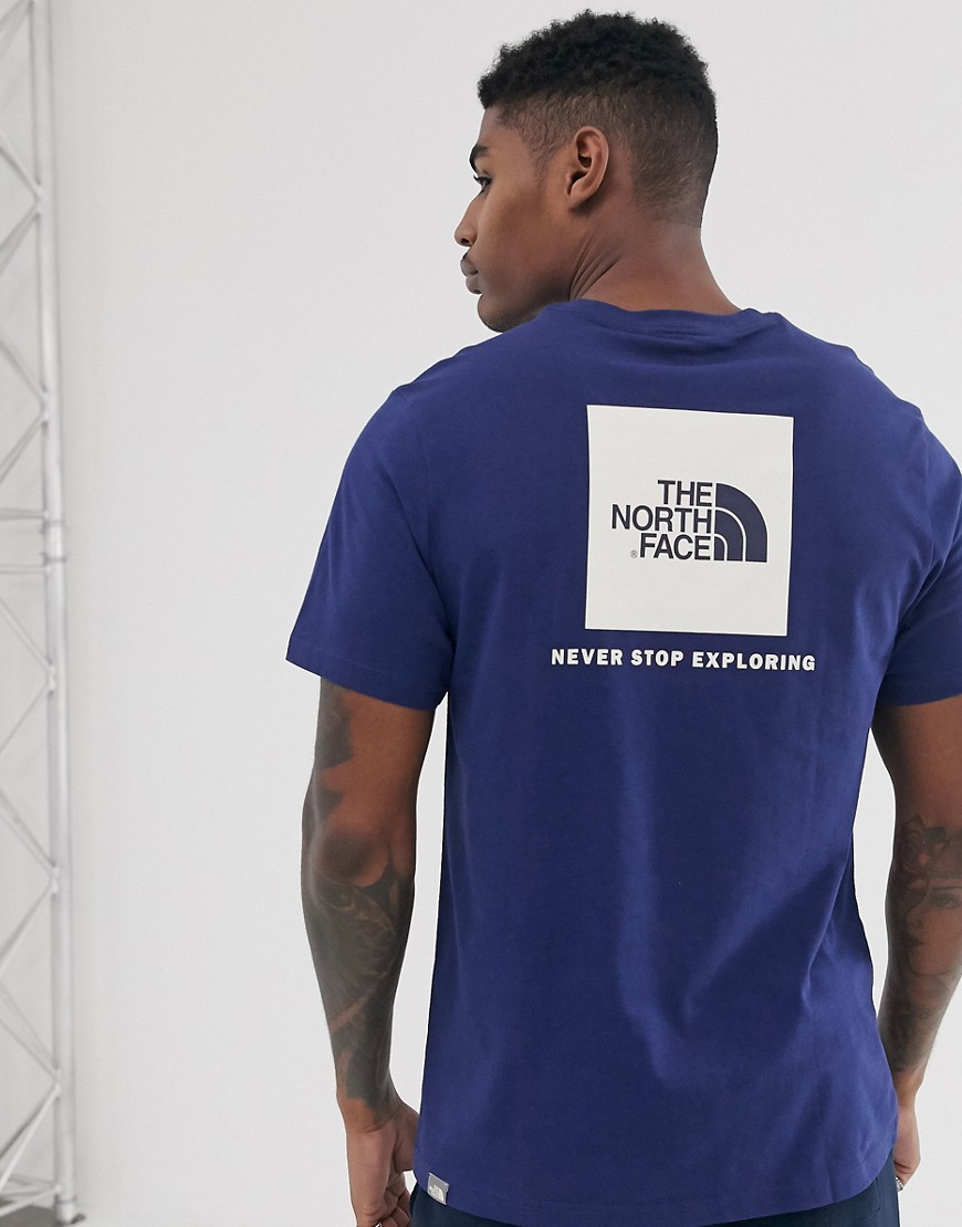 The North Face - Red Box - T-shirt blu navy