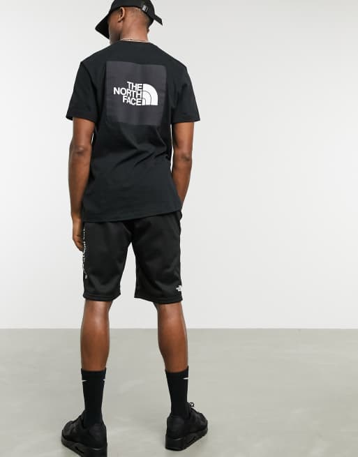 The North Face Red Box T Shirt In Black Asos