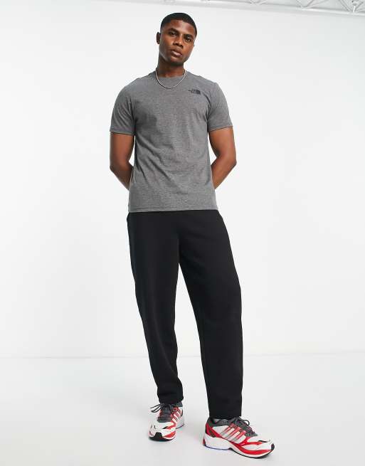 The North Face Red Box T Shirt In Gray Asos