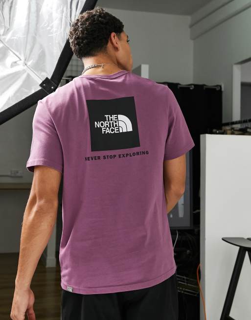 The North Face Redbox Purple T-shirt - men's t-shirts