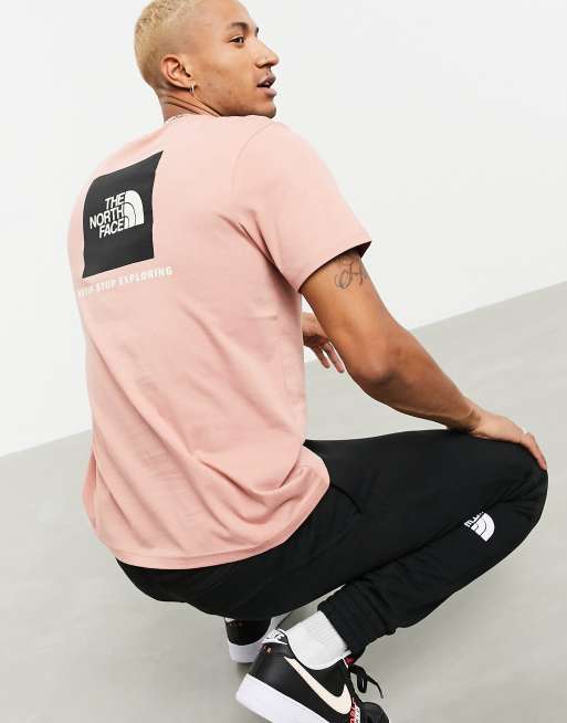 Roze north face shirt new arrivals