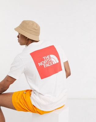 white north face t shirt