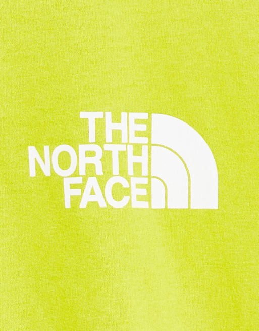 The North Face Red Box t-shirt in yellow