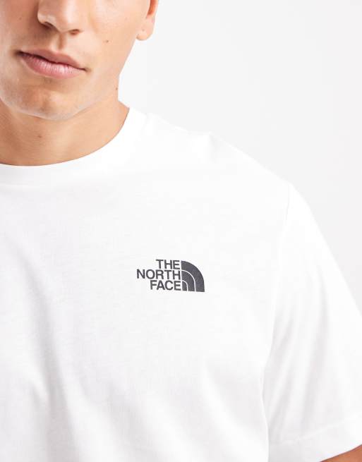 The North Face – Red Box – Vit t-shirt med tryck baktill, 5 av 5
