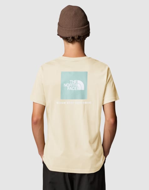 The North Face Redbox backprint t-shirt in off white - view 1
