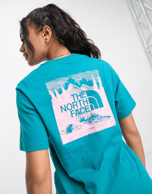 North face retro hot sale t shirt