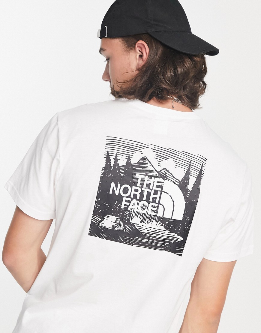Redbox Celebration - T-shirt bianca con stampa sul retro-Bianco - The North Face T-shirt donna  - immagine3
