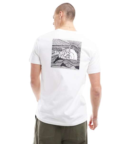 The North Face – Redbox Celebration – T-Shirt in Weiß - view 1