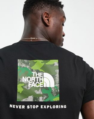 The North Face Redbox t-shirt in black