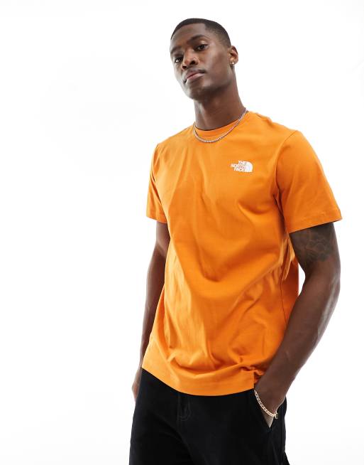 The North Face – Redbox – T-Shirt in Rostorange mit Rückenprint, 3 von 4