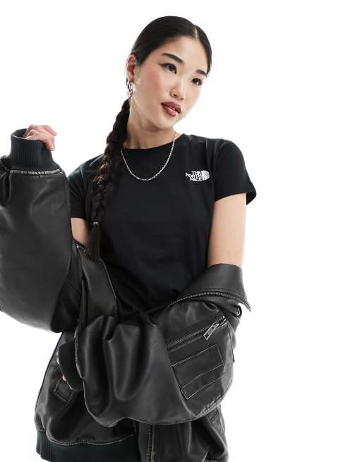 The North Face – Redbox – T-Shirt in Schwarz mit Rückenprint