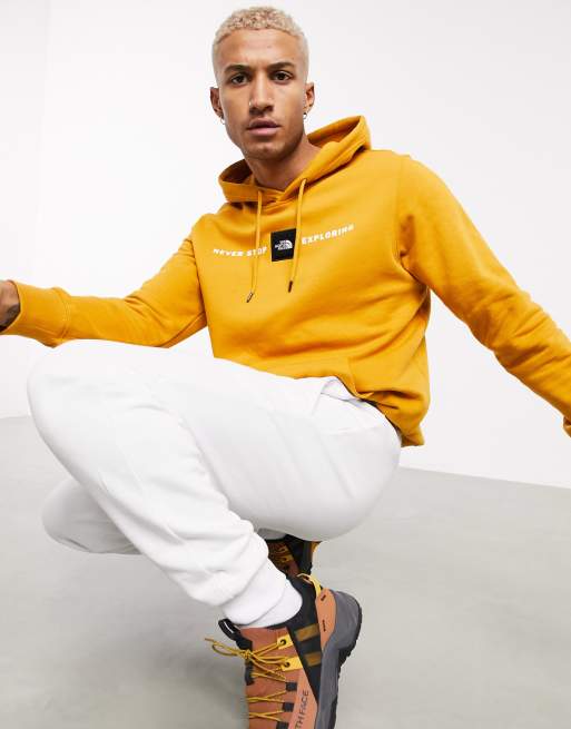 The North Face Reds pullover hoodie in yellow